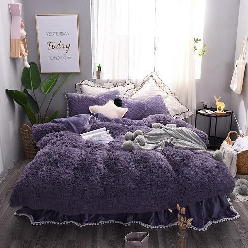 Luxury Faux Fur Bedding - Nordic Side - 