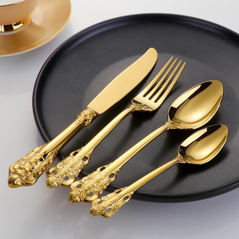 Western Elegant Stainless Steel Flatware