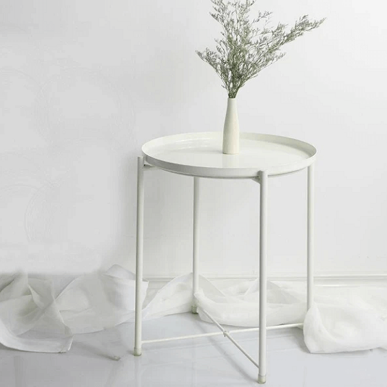 Wyatt - Modern Metal End Table - Nordic Side - architecture, art, artist, ashley furniture near me, bobs furniture outlet, cheap furniture near me, city furniture near me, contemporaryart, de