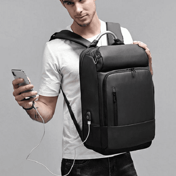 Waterproof Anti-Theft Business Laptop Backpack - Nordic Side - Waterproof Anti-Theft Business Laptop Backpack