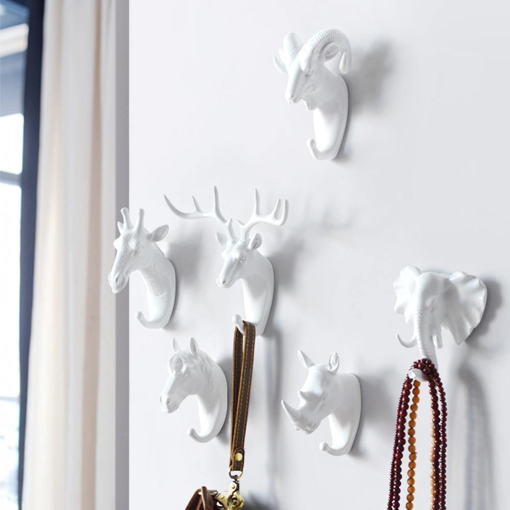 Wild Animal Wall Hangers - Nordic Side - animal, hangers, wall, wild