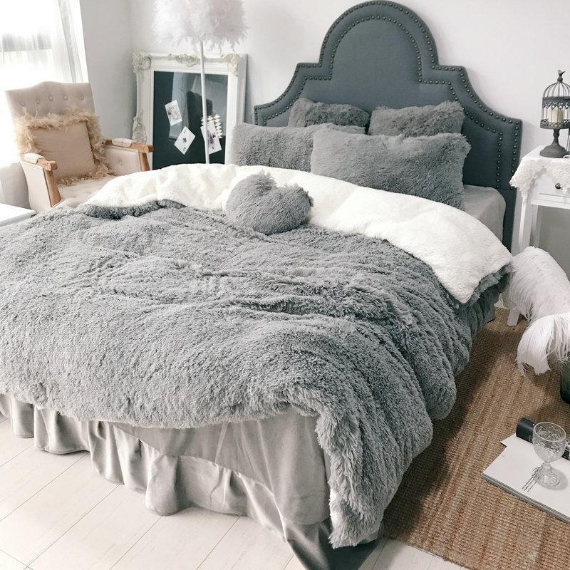 Astrid - Luxury Fleece Bed Set - Nordic Side - 03-07, feed-cl0-over-80-dollars