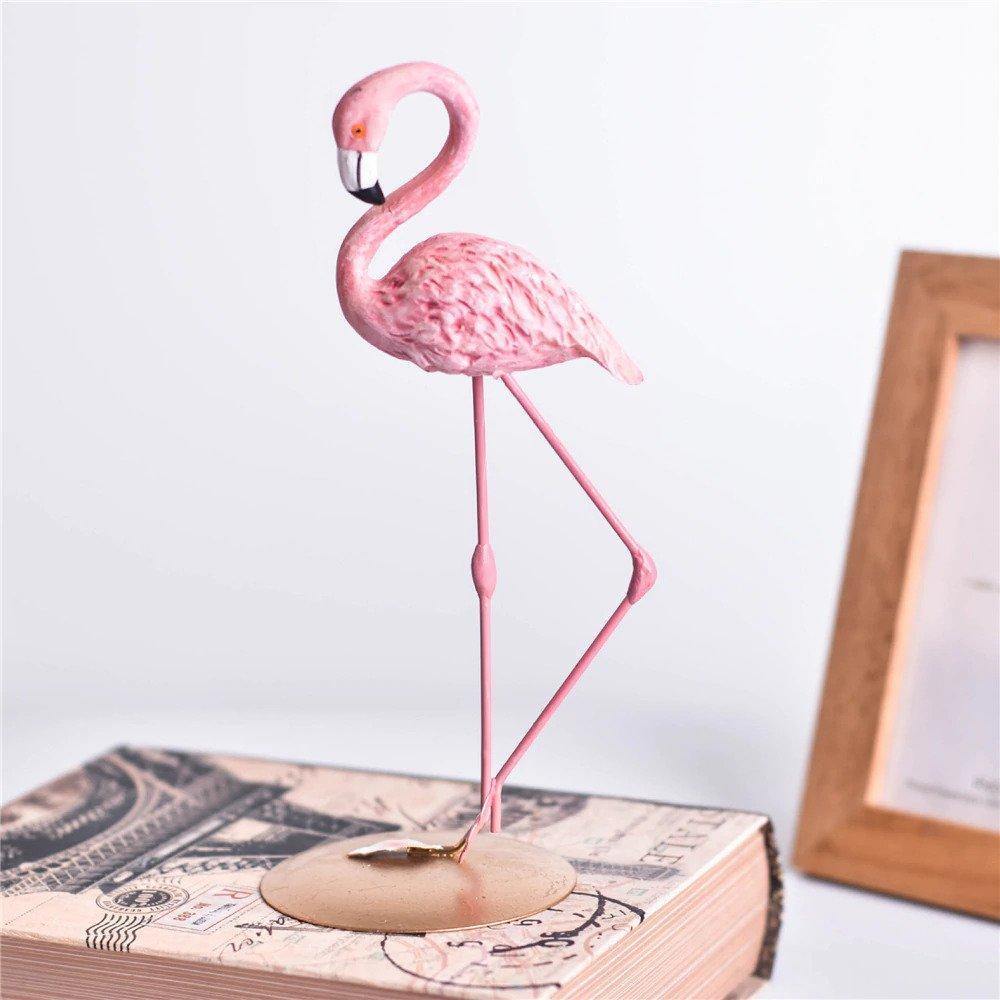 Tropical Flamingo Figurines - Nordic Side - 