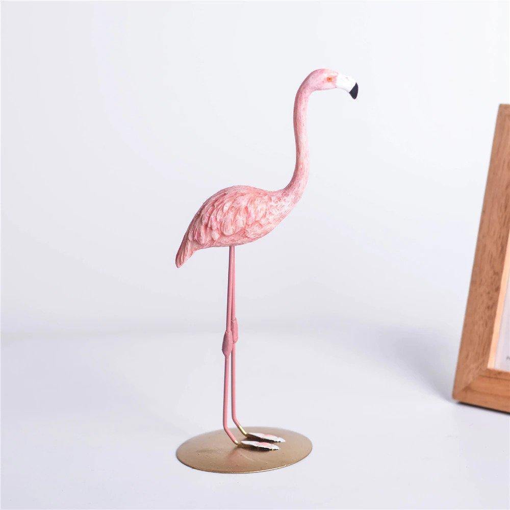 Tropical Flamingo Figurines - Nordic Side - 