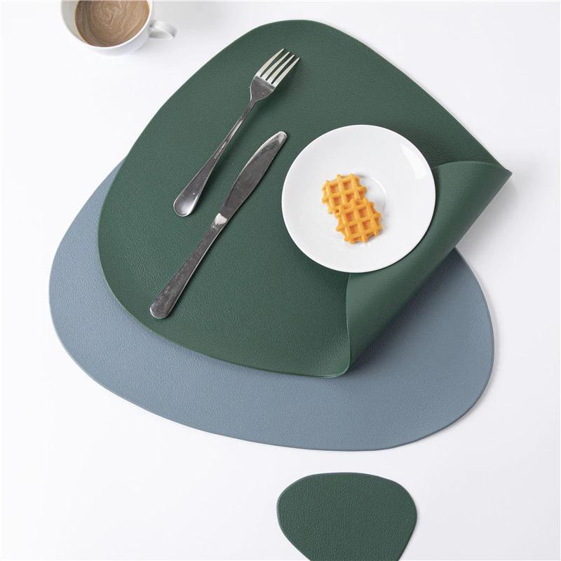 Placemat Leather Placemat Set - Water Resistant