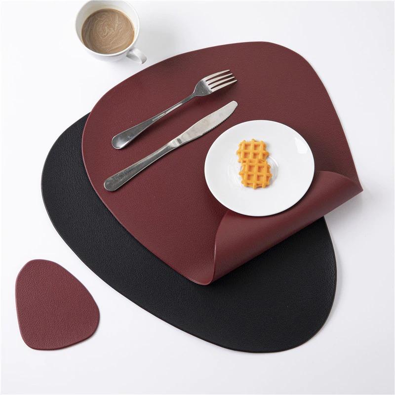 Placemat Leather Placemat Set - Water Resistant