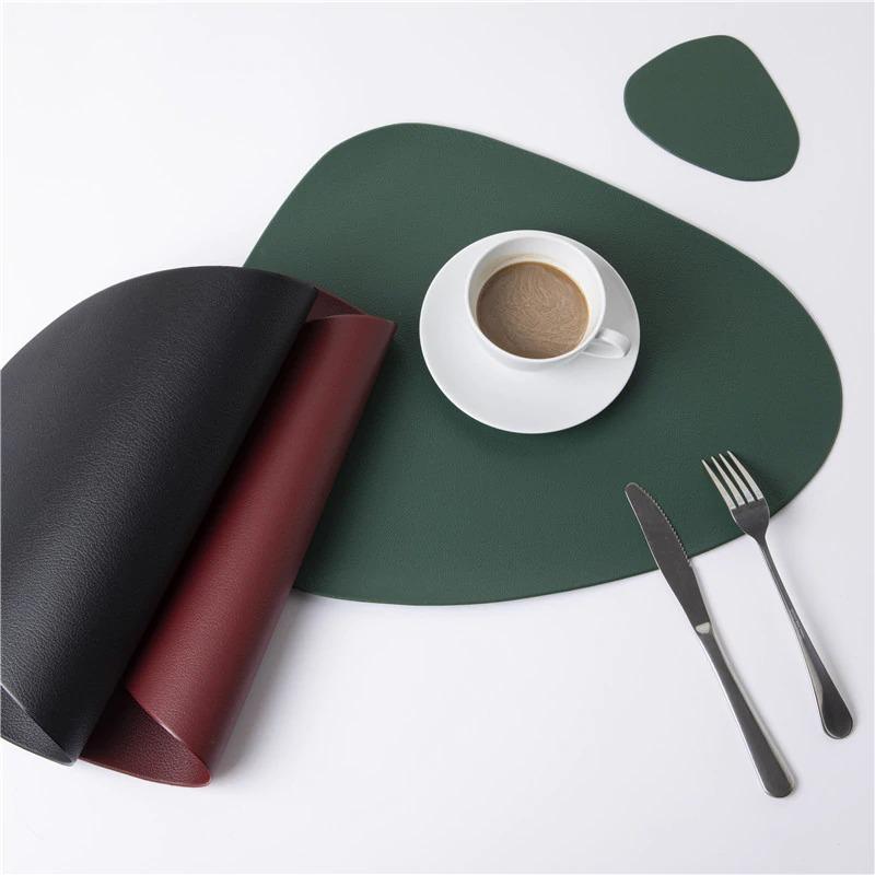 Placemat Leather Placemat Set - Water Resistant