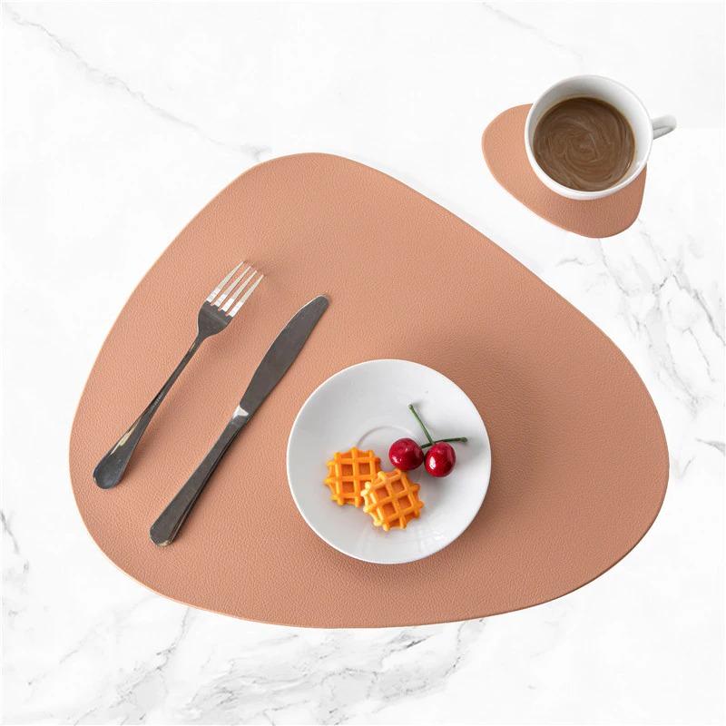 Placemat Leather Placemat Set - Water Resistant