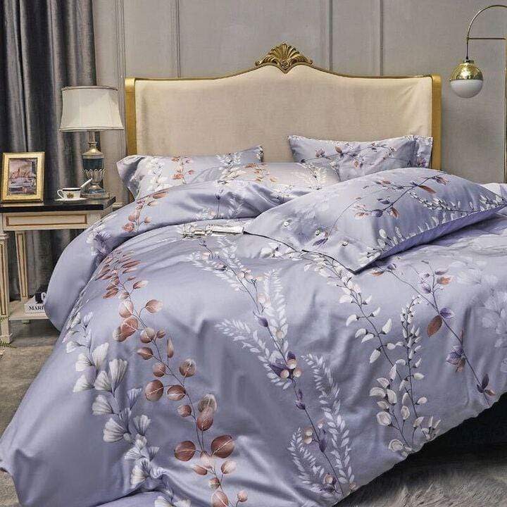 Dainty Leaf Duvet Cover Set - Nordic Side - bed, bedding, spo-disabled