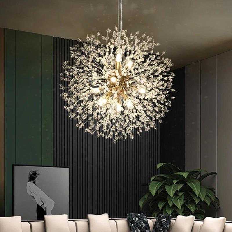 Collores Crystal Sphere Pendant Light