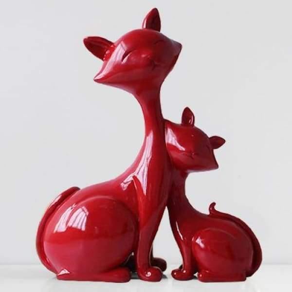 Mom & Kitten - Nordic Side - Figurine