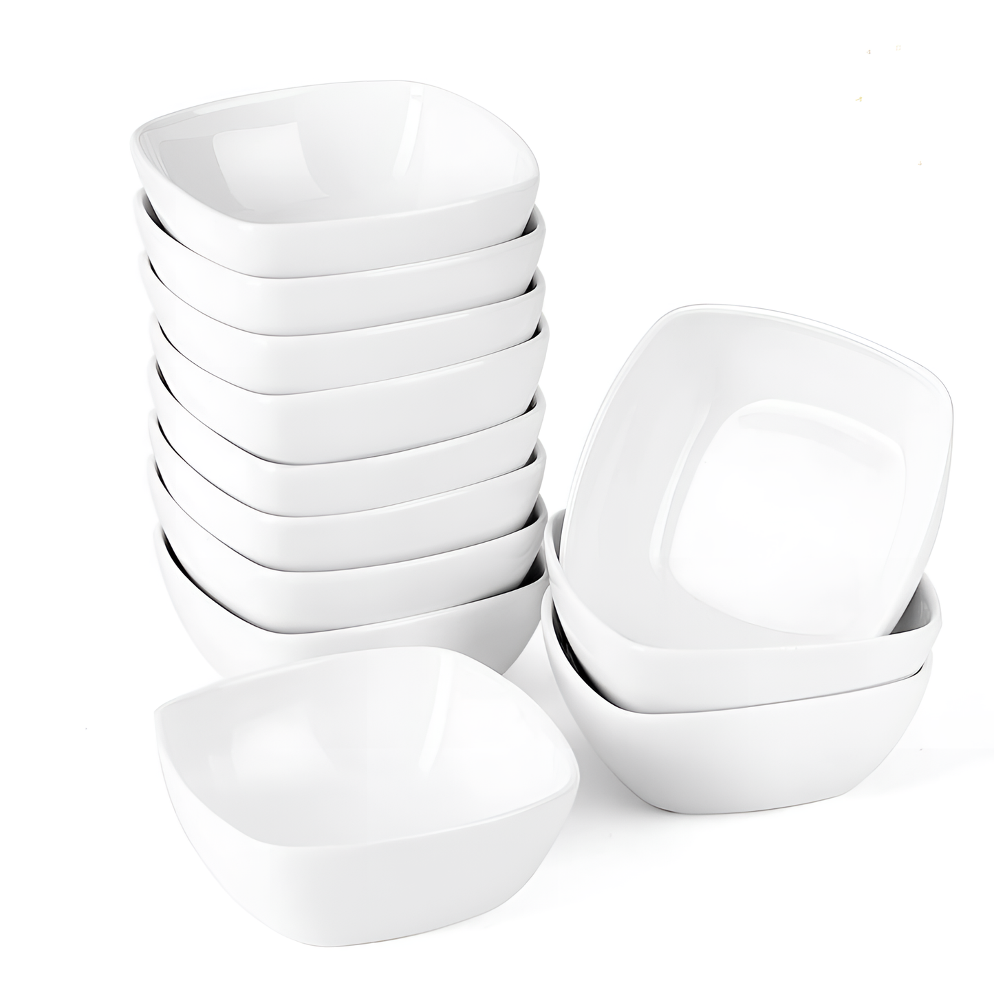 12-Piece Ivory White Ramekin Set | Dinnerware | NordicAbode.com