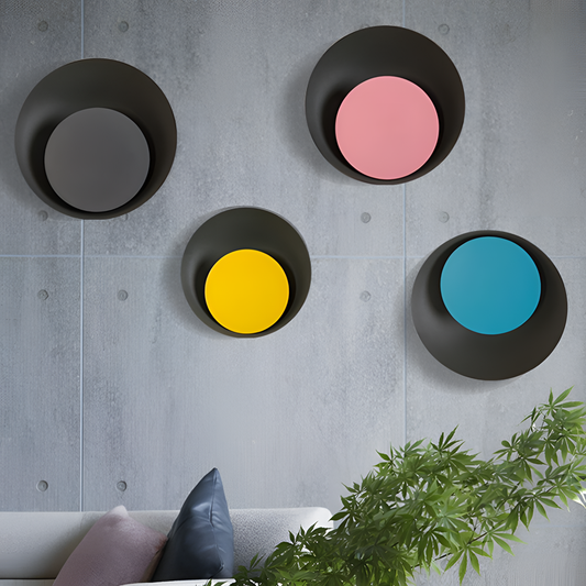 Grais Nordic Macaroon Moon LED Wall Lamp | Lighting | NordicAbode.com