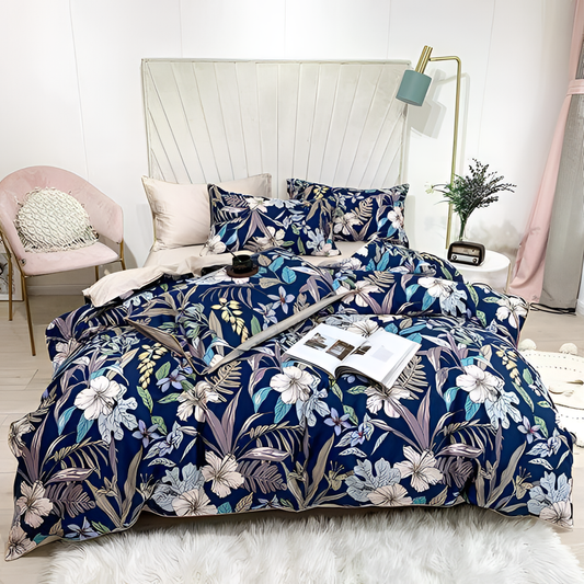 Navy Galleon Duvet Set | Bedding | NordicAbode.com