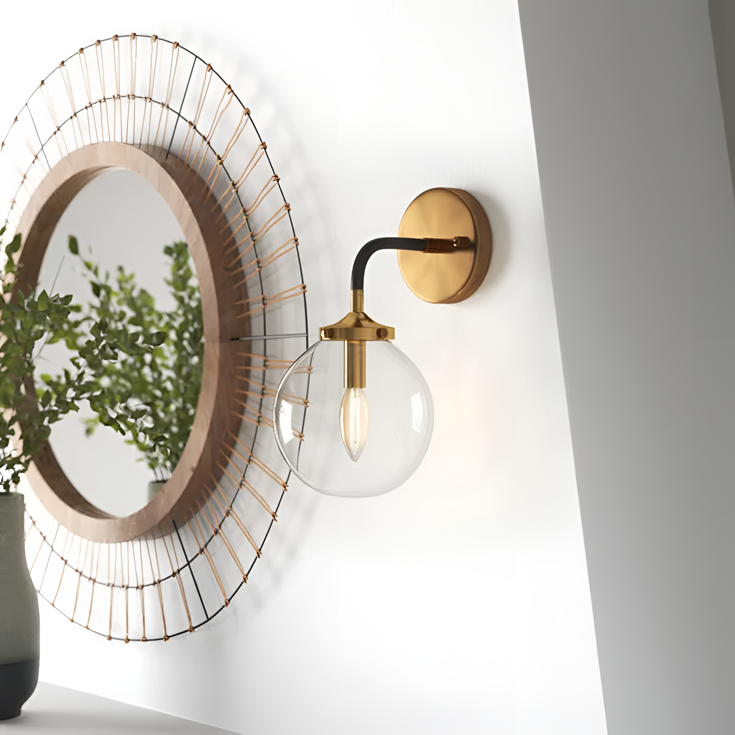 Dion Modern Dimmable Wall Sconce | Lighting | NordicAbode.com