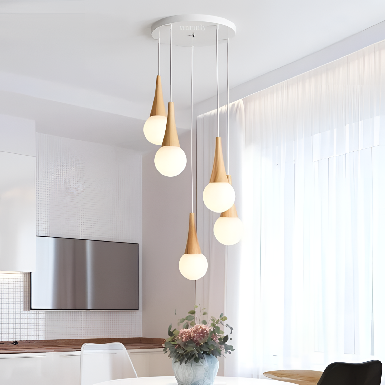 Bryton Modern LED Hanging Lights | Lighting | NordicAbode.com