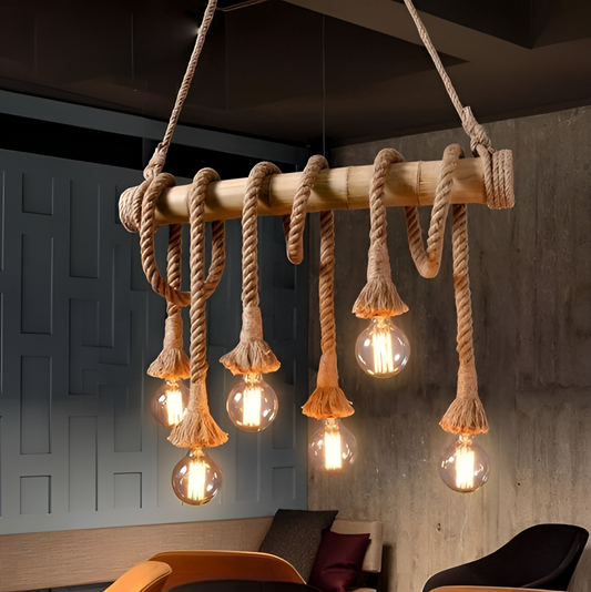 Vintage Retro Rope Pendant Lights | Lighting | NordicAbode.com