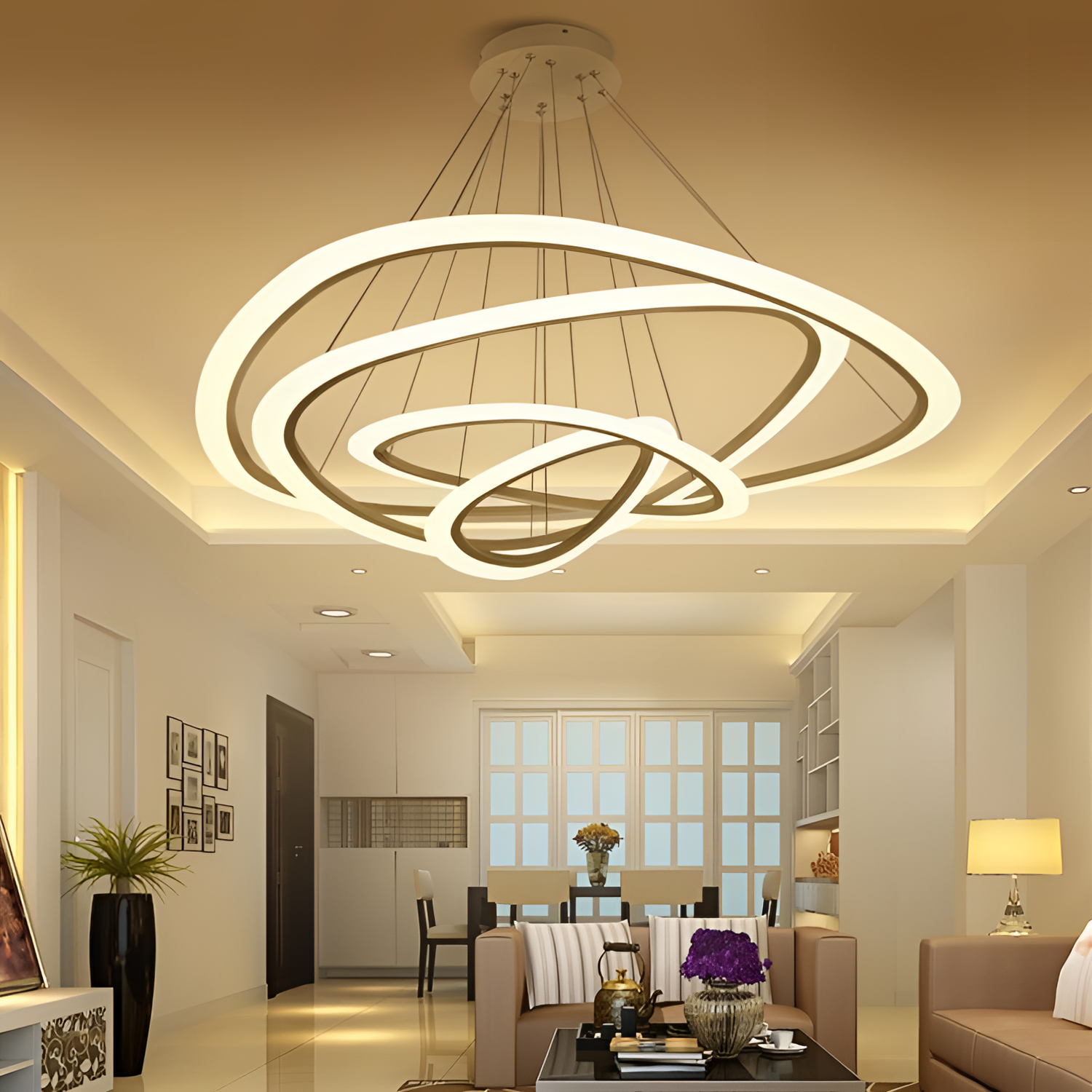 Dynamic Sleek LED Pendant Light | Lighting | NordicAbode.com