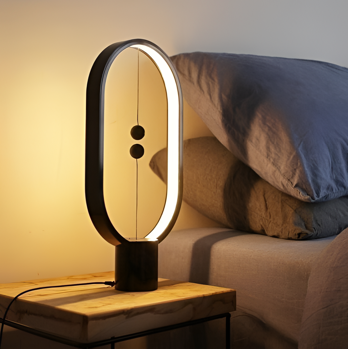 Wood Magnetic Wood Table Lamp | Lamps | NordicAbode.com