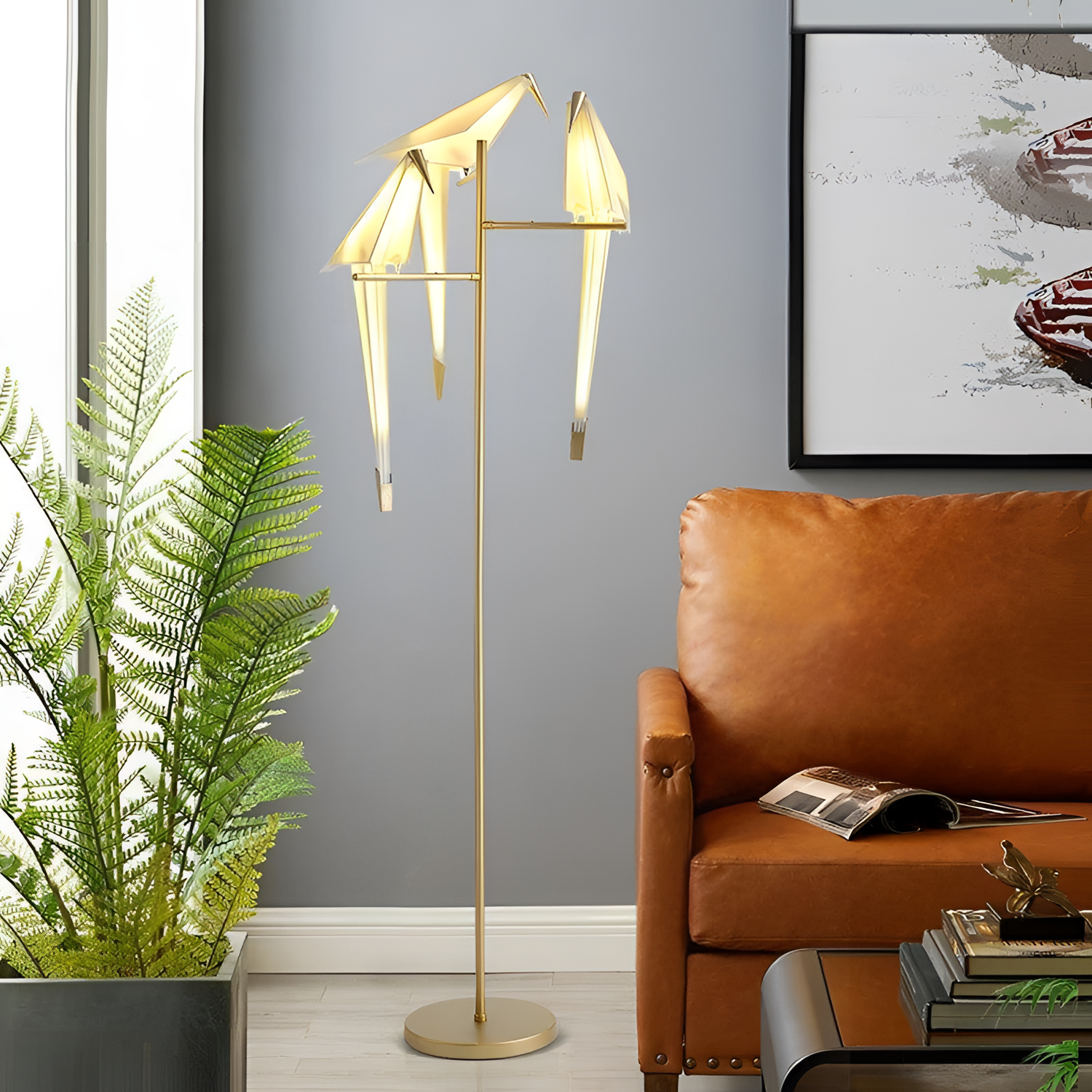 Origami Geometric Bird Lamp | Lighting | NordicAbode.com