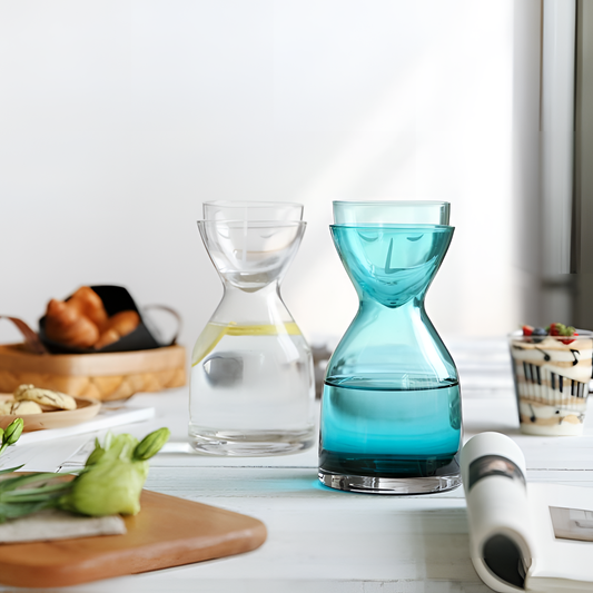 Glass Heat-Resistant Glass Water Bottle | Kitchen | NordicAbode.com