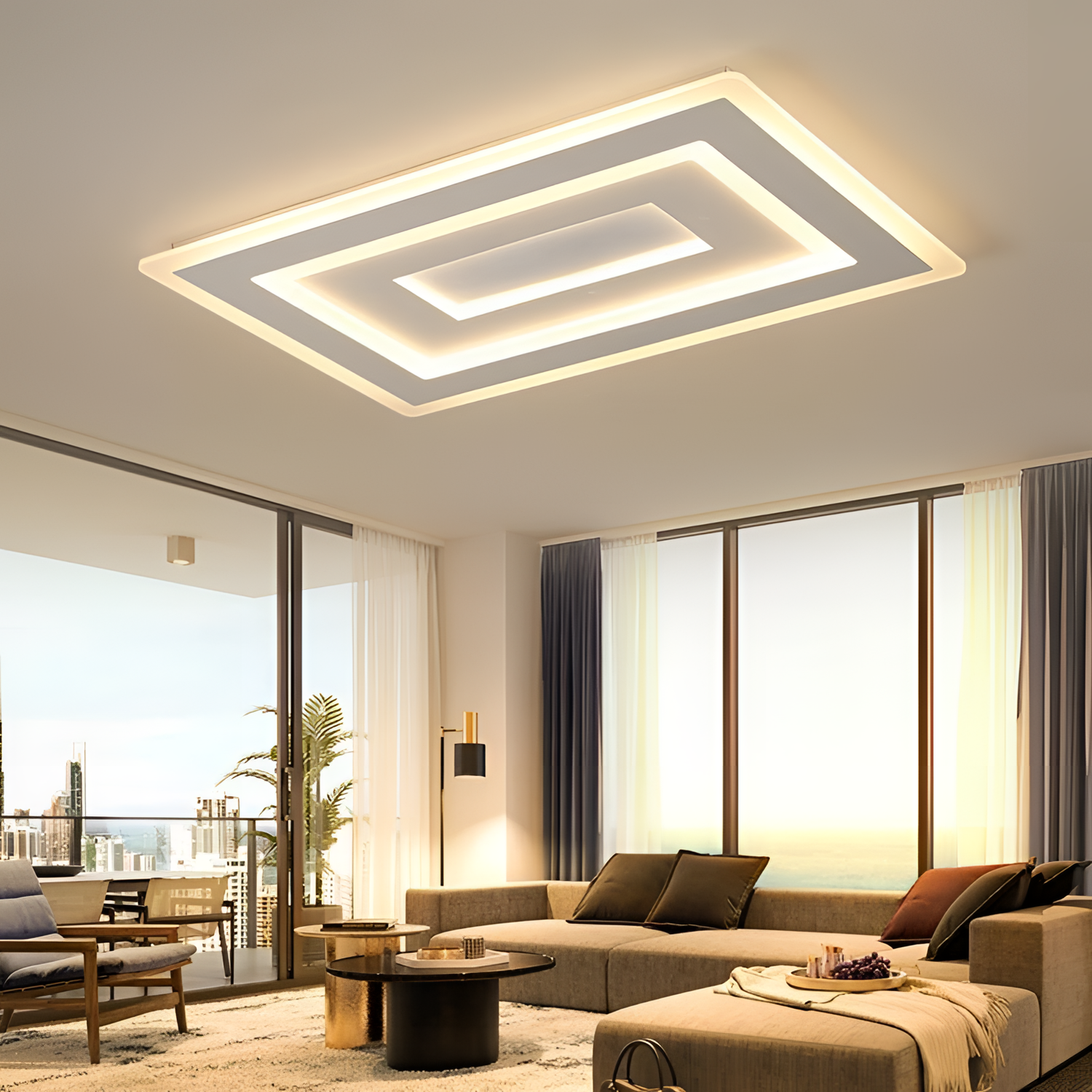 Repeater Contemporary LED Ceiling Light | Lighting | NordicAbode.com