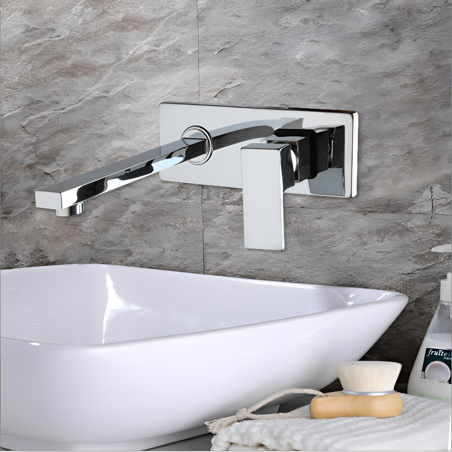 Laney Modern Wall Mounted Bathroom Faucet | Bath Faucets | NordicAbode.com