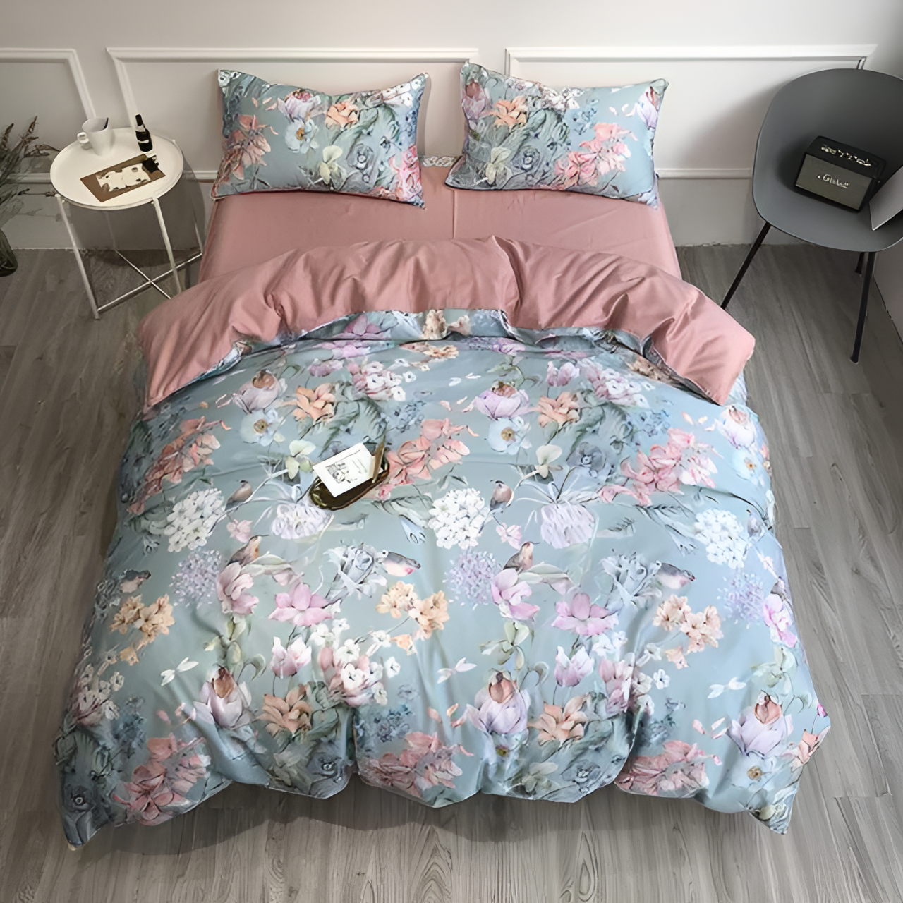 Tropical Modern Toile Duvet Cover Set | Bedding | NordicAbode.com