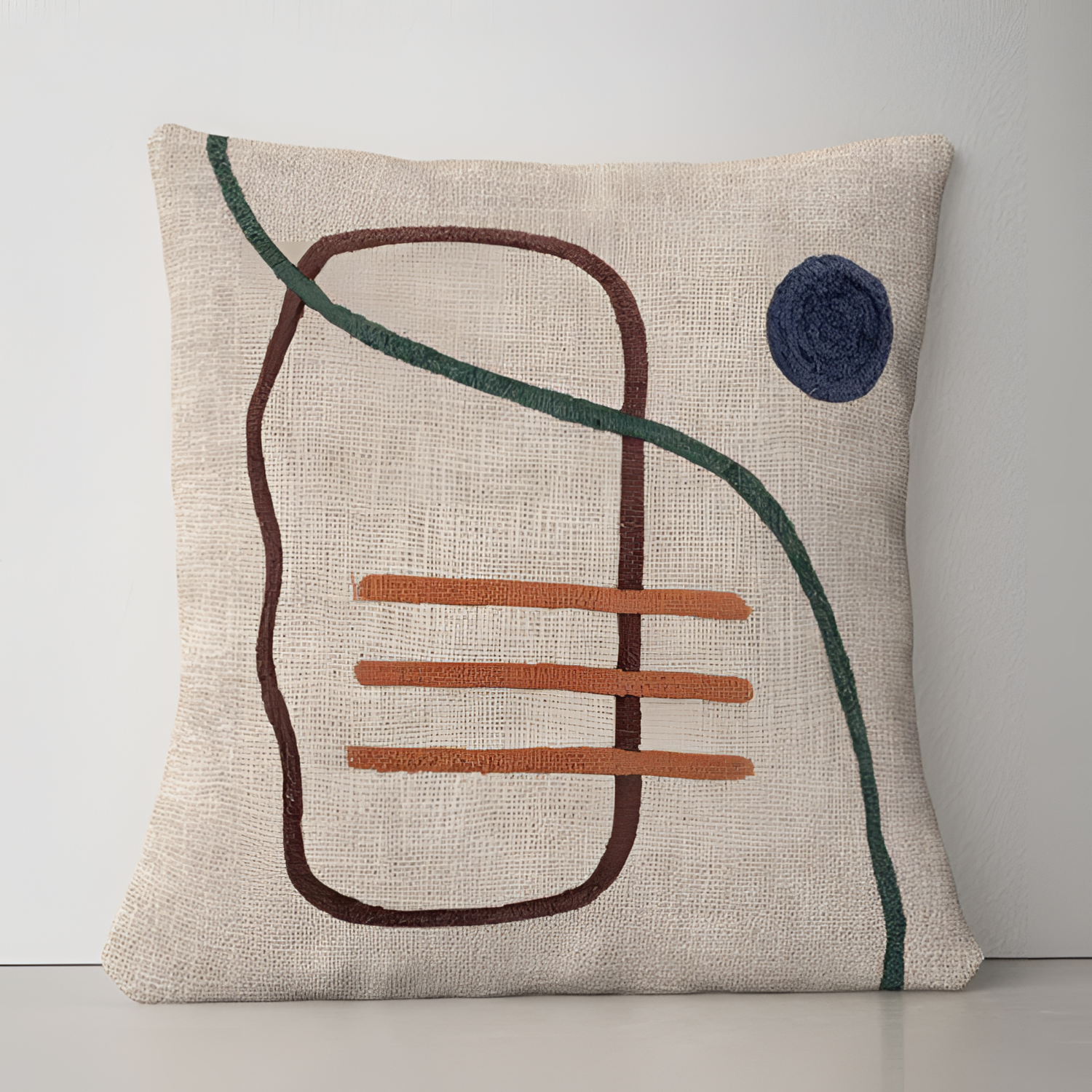 Wythe Modern Cotton Pillow Cover | Pillows | NordicAbode.com