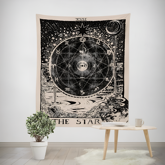 Tarot Handmade Tarot Wall Cloth | Tapestries | NordicAbode.com