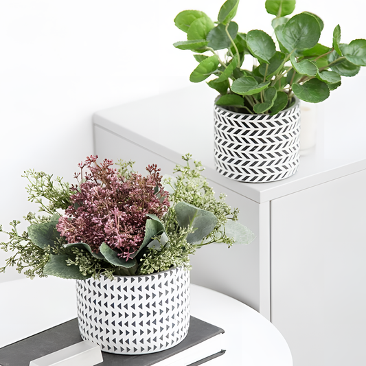 Geometry Geometric Cement Pot | Planters | NordicAbode.com