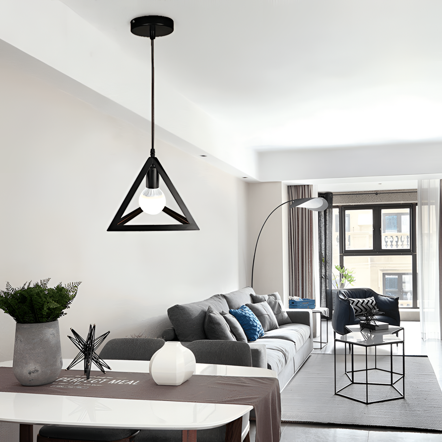 Dimensional Futuristic Pendant Light | Lighting | NordicAbode.com