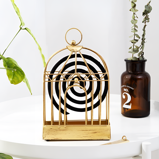 Iron Birdcage Incense Stick Holder - Iron | Home Fragrance | NordicAbode.com