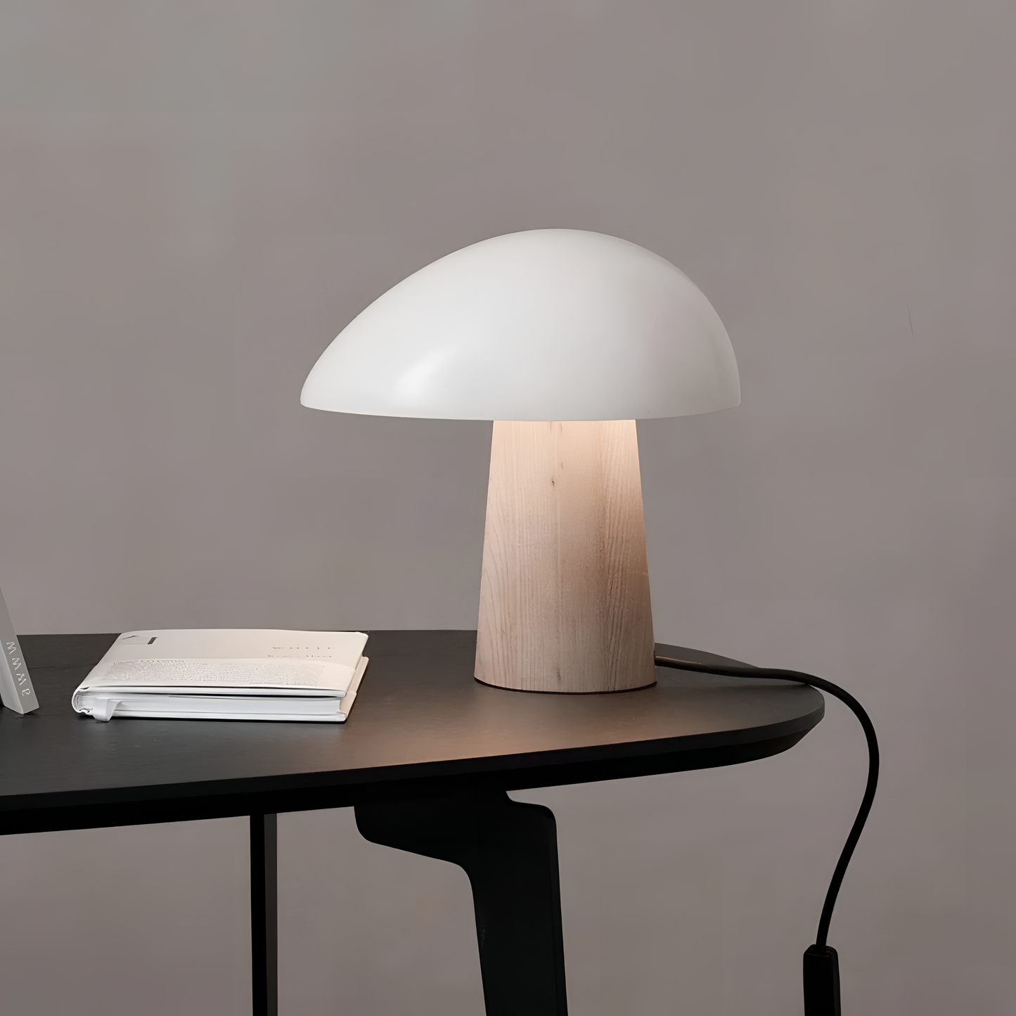 Burr Modern Mushroom Table Lamp | Lighting | NordicAbode.com