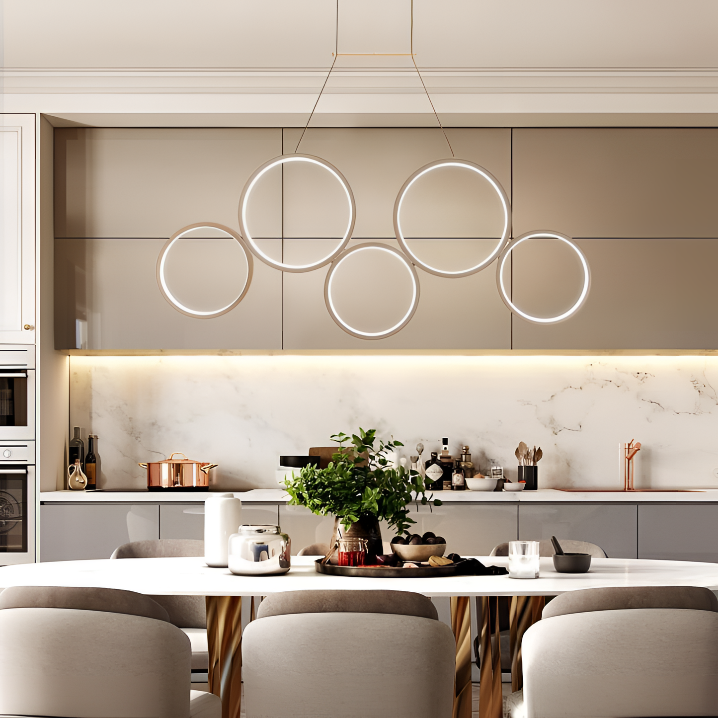 Ring LED Pendant Light - Dimmable | Lighting | NordicAbode.com