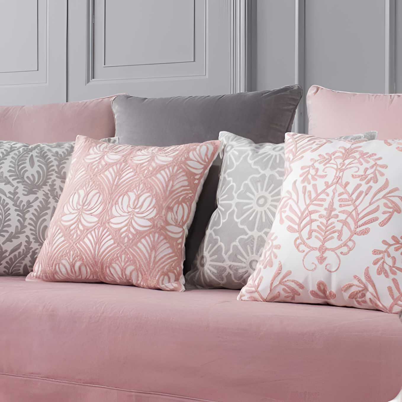 Pink Vintage Pink Cushion Covers | Cushion Covers | NordicAbode.com