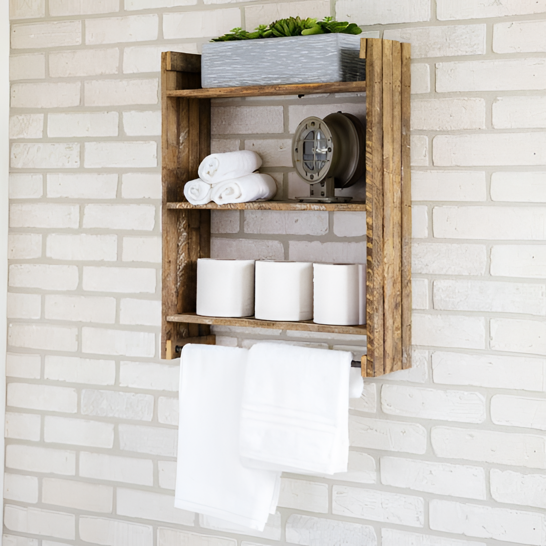 Camelia Rustic Wall Shelves - Camelia | Shelving | NordicAbode.com