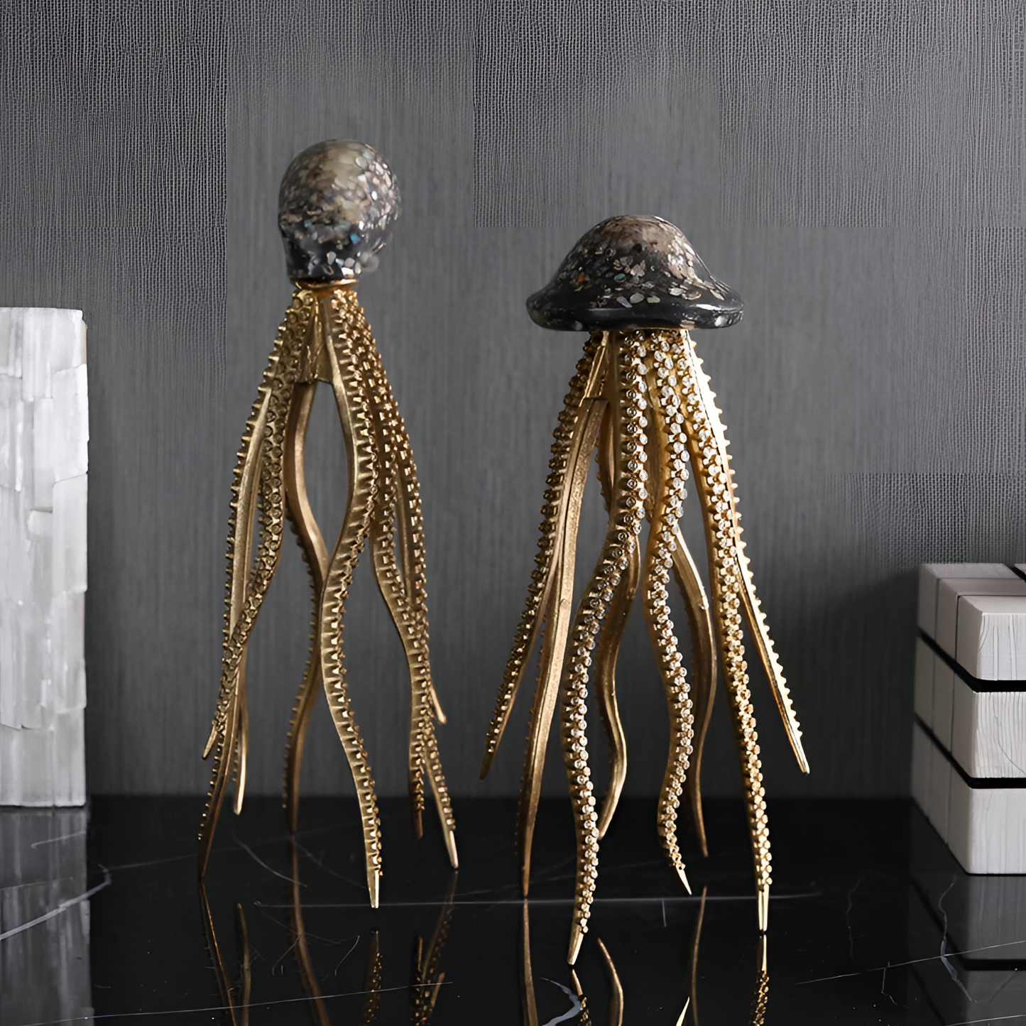 Elegant Ocean Tabletop Figurines | Figurines | NordicAbode.com