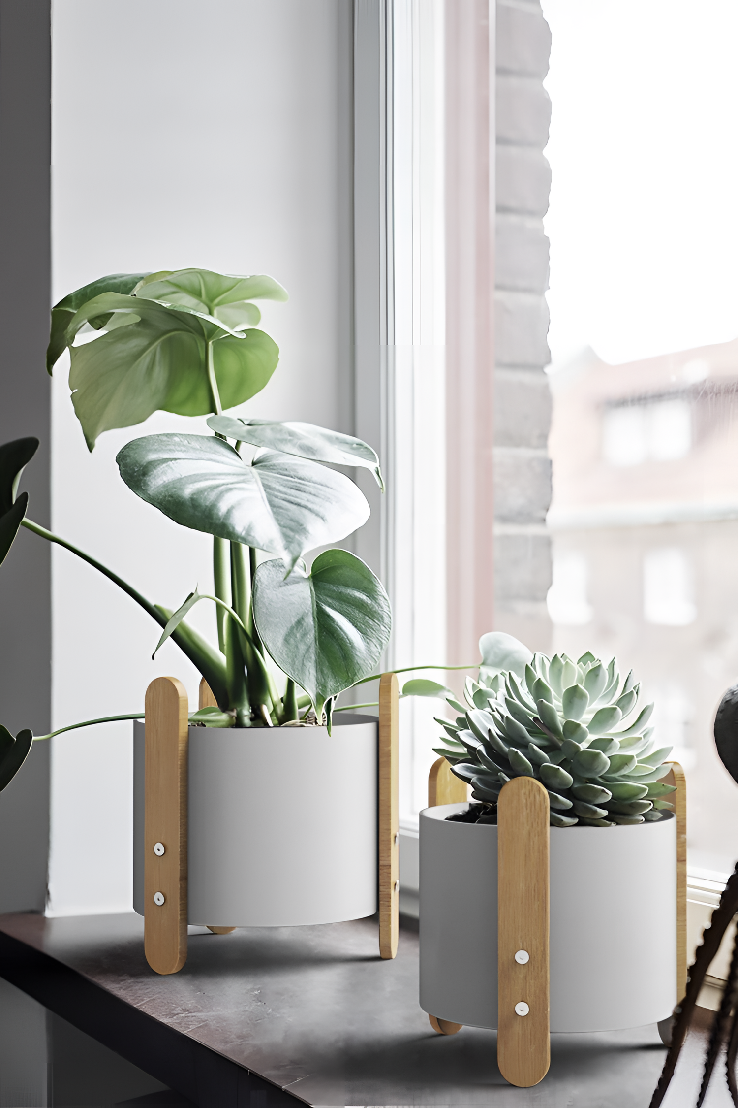 Jessamy Scandi Stake Frame Planter | Planters | NordicAbode.com