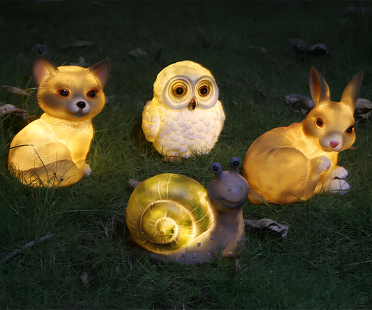 Woodland Animal Solar Lights | Outdoor Lighting | NordicAbode.com