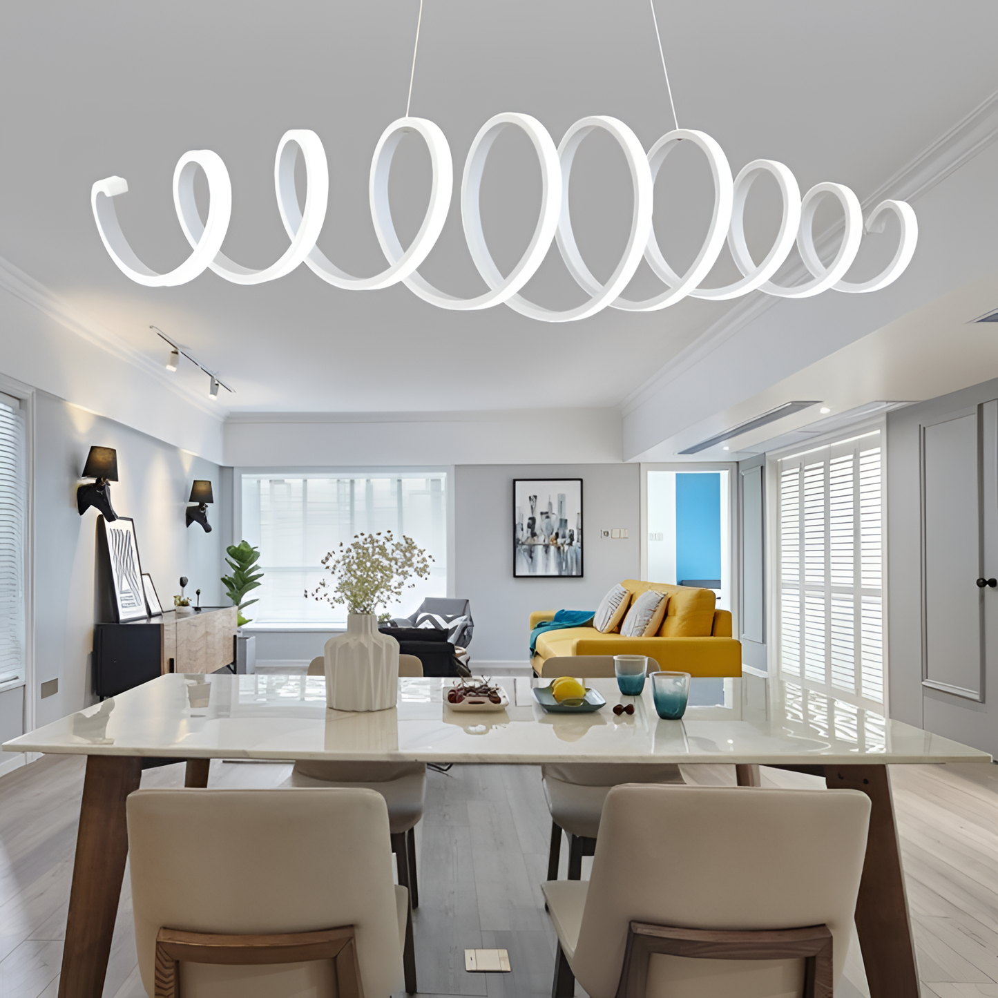 Squiggle Adjustable Modern Pendant Light | Lighting | NordicAbode.com