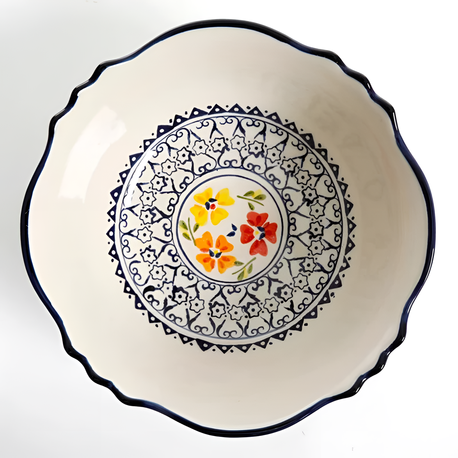 Bungalow Elegant European Serving Bowl | Serveware | NordicAbode.com