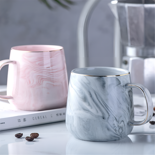 Luxury Marble Pattern Ceramic Mug | Mugs | NordicAbode.com