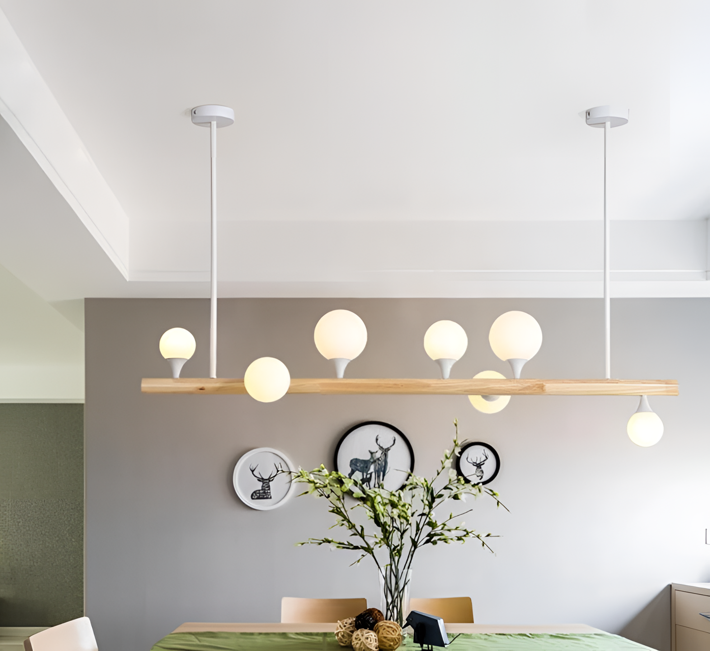 Hershal Elegant Bulb Chandelier | Lighting | NordicAbode.com