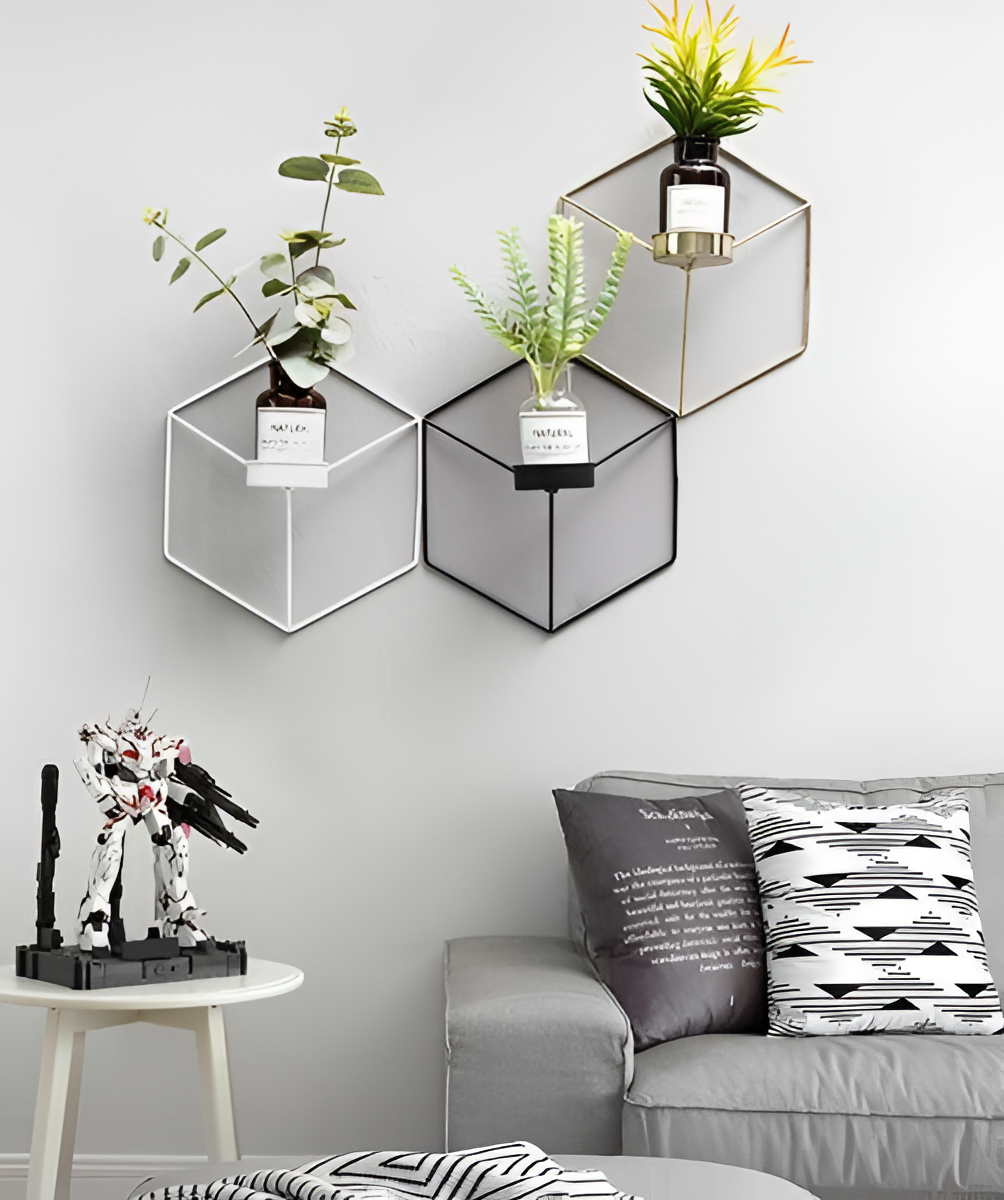 Hex Nordic Hex Planter Shelves | Planters | NordicAbode.com