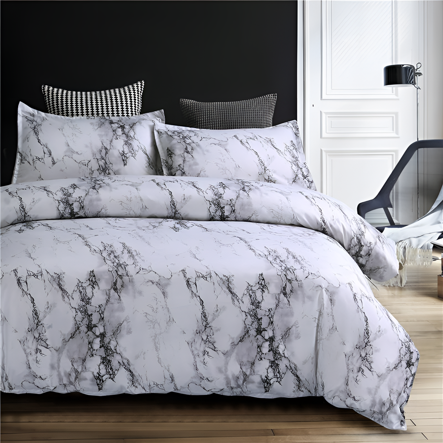 Italtop Marble Pattern Bedding Set | Bedding | NordicAbode.com