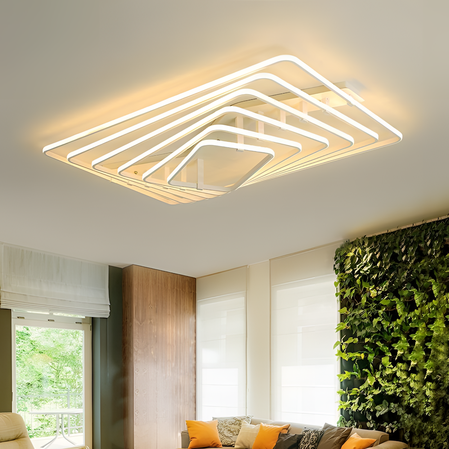 Dilan Modern LED Twist Ceiling Light | Lighting | NordicAbode.com