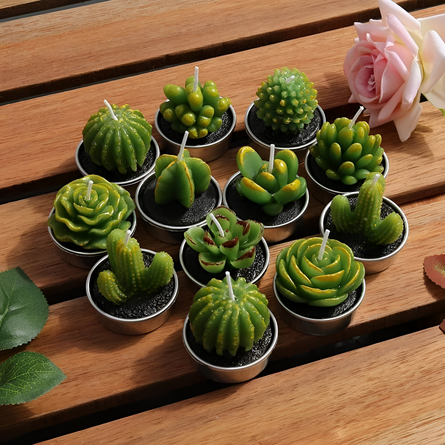 Cactus Handmade Cactus Candles | Candles | NordicAbode.com