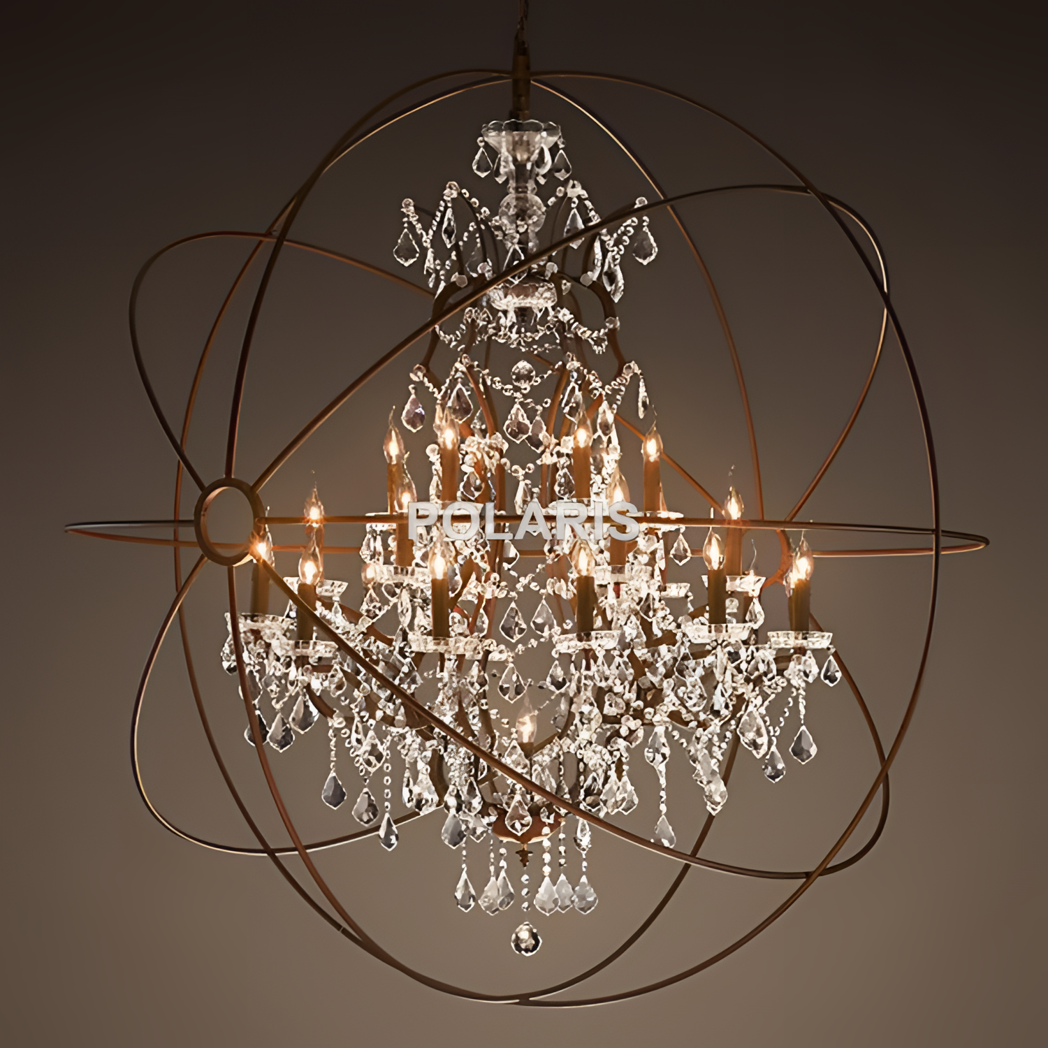 Polaris Luxury Crystal Chandelier Pendant Light | Lighting | NordicAbode.com