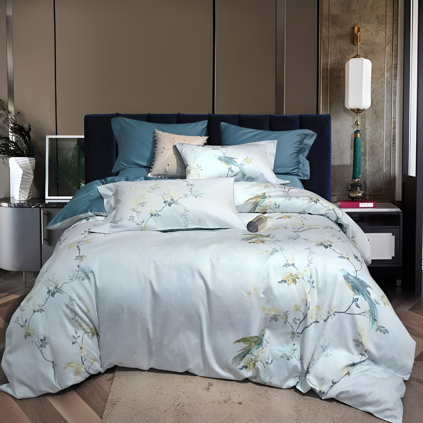 Condor Modern Toile Duvet Cover Set | Bedding | NordicAbode.com